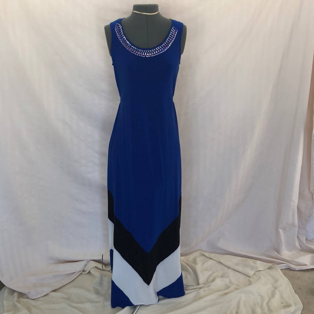 New York Jones Jersey Maxi Dress